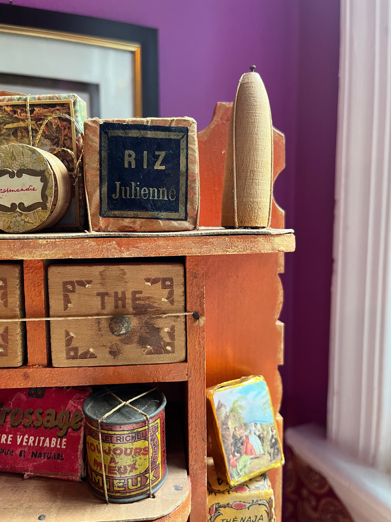 French Epicurie Grocery Store Miniature, circa 1940