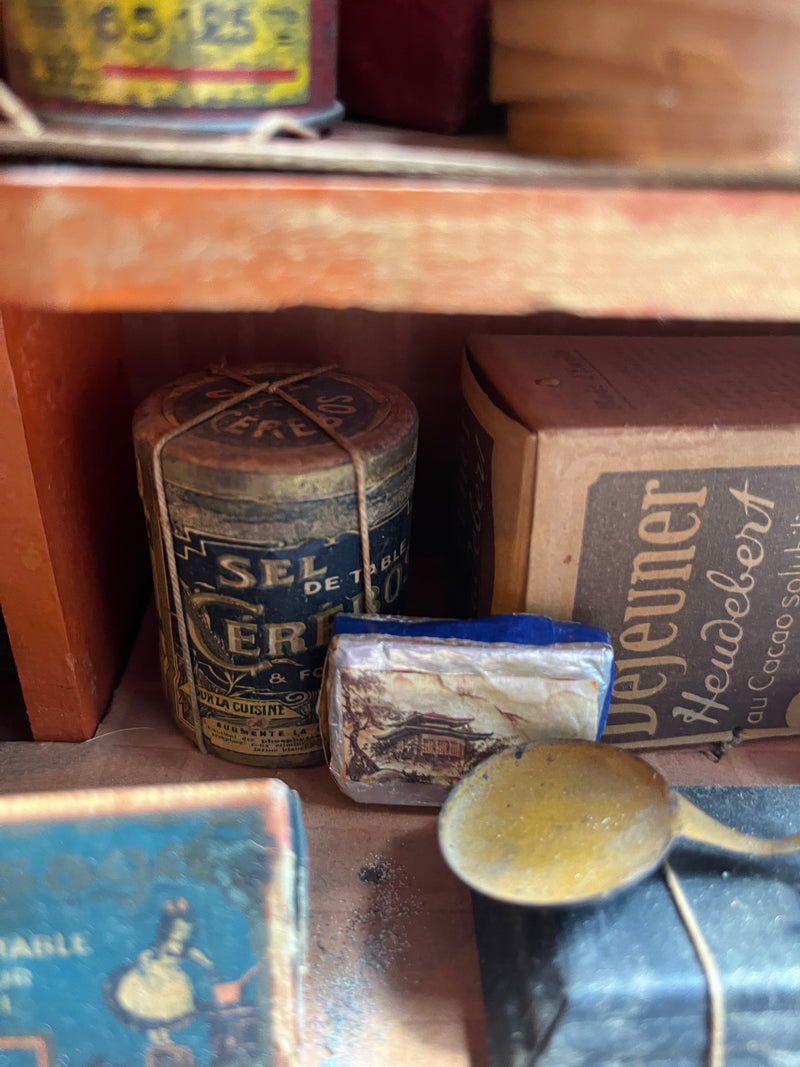 French Epicurie Grocery Store Miniature, circa 1940