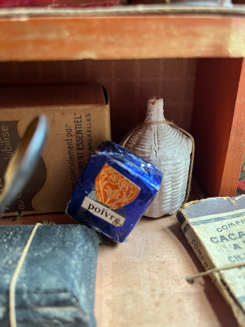 French Epicurie Grocery Store Miniature, circa 1940